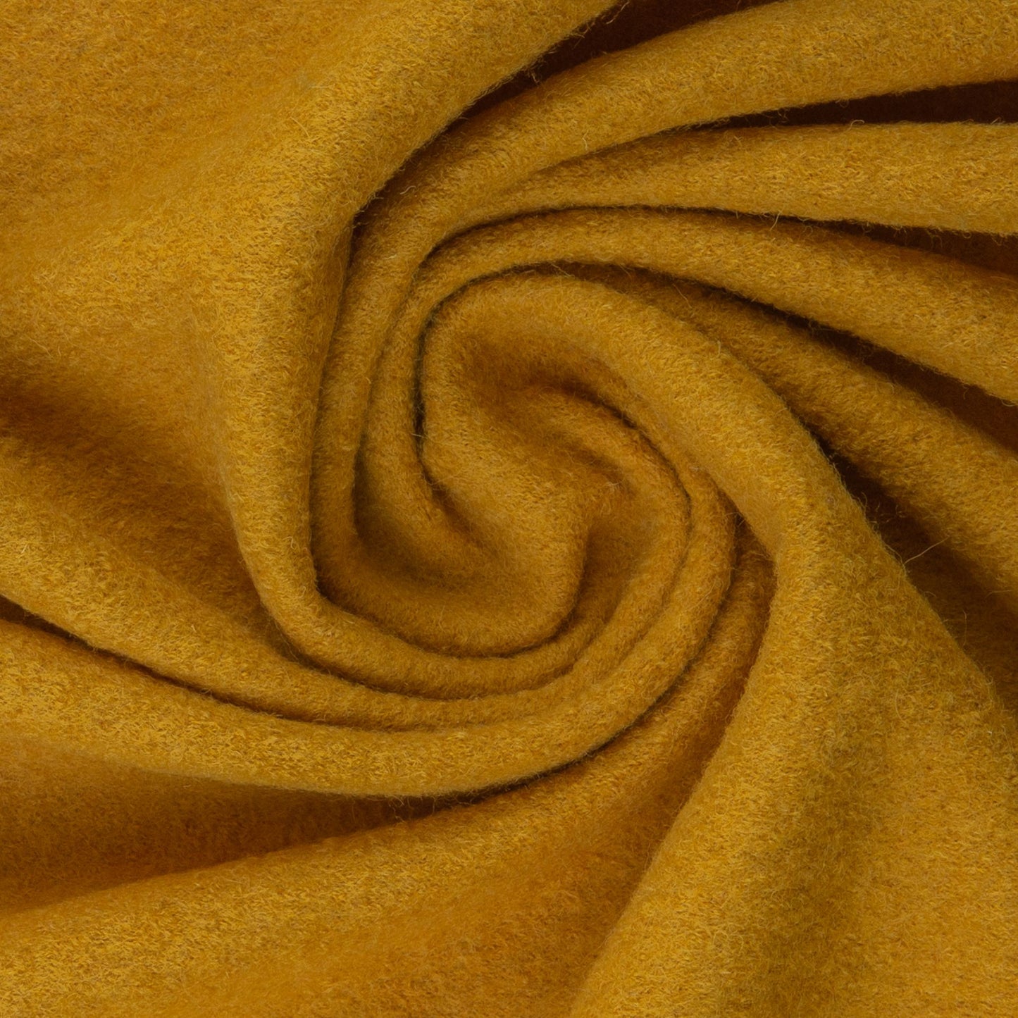 Abbildung Stoff Merinowolle in Farbe Senf
