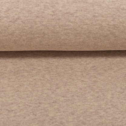 Bündchen Stoff Frühling Swafing Dunkelbeige meliert