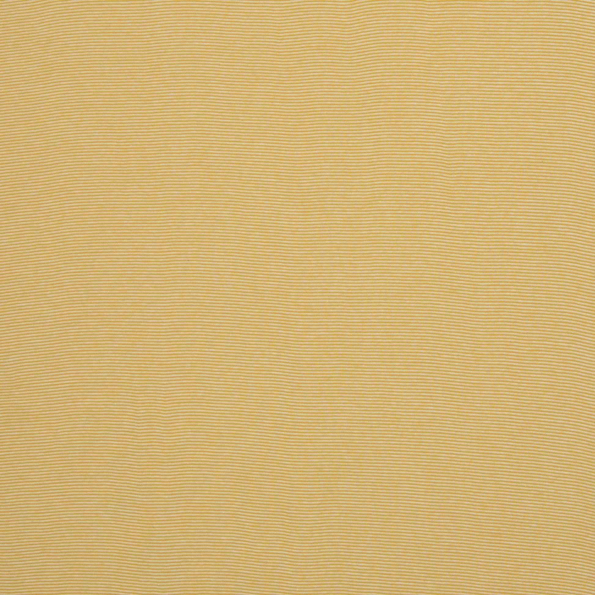 Bündchen Stoff Stella in der Farbe Goldgelb Weiss Normalansicht