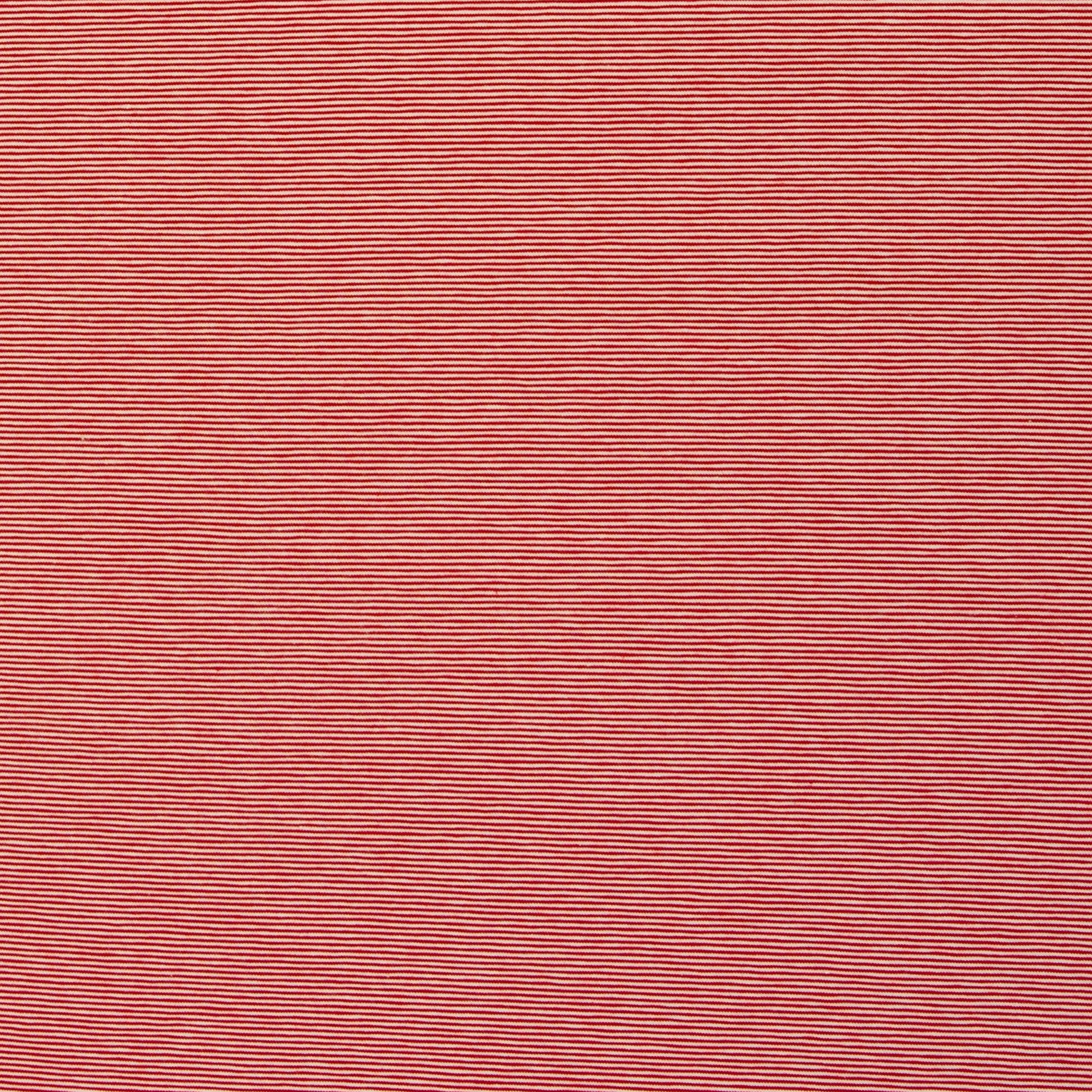 Bündchen Stoff Stella in der Farbe Rot Weiss Normalansicht