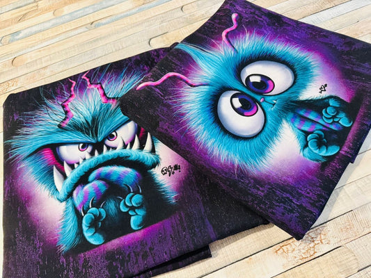 schöner Sweat Stoff Monsta Nible 
