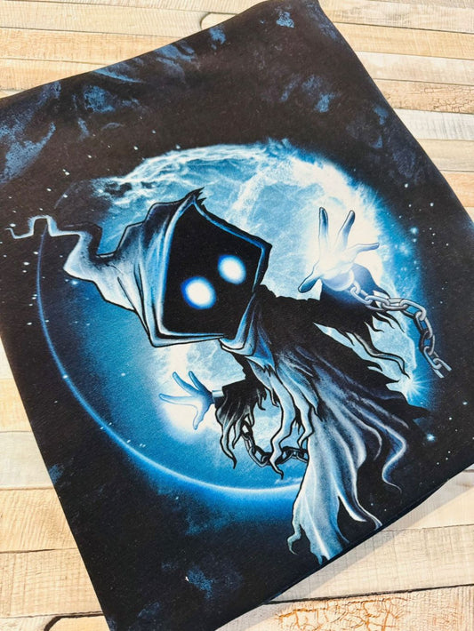 schöner Sweat Stoff mit einem halloween Geist