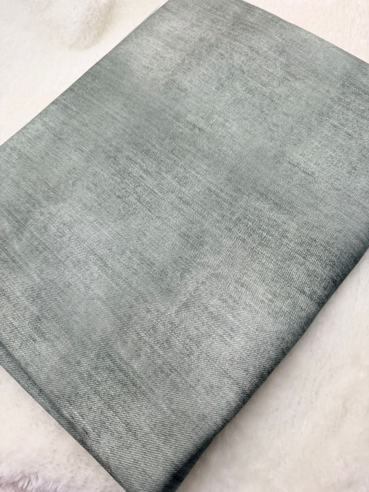 Stoff VB Kombi Denim Nr. 2 Graugrün