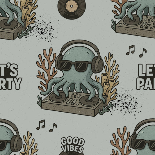 Stoff VB Disco Squid