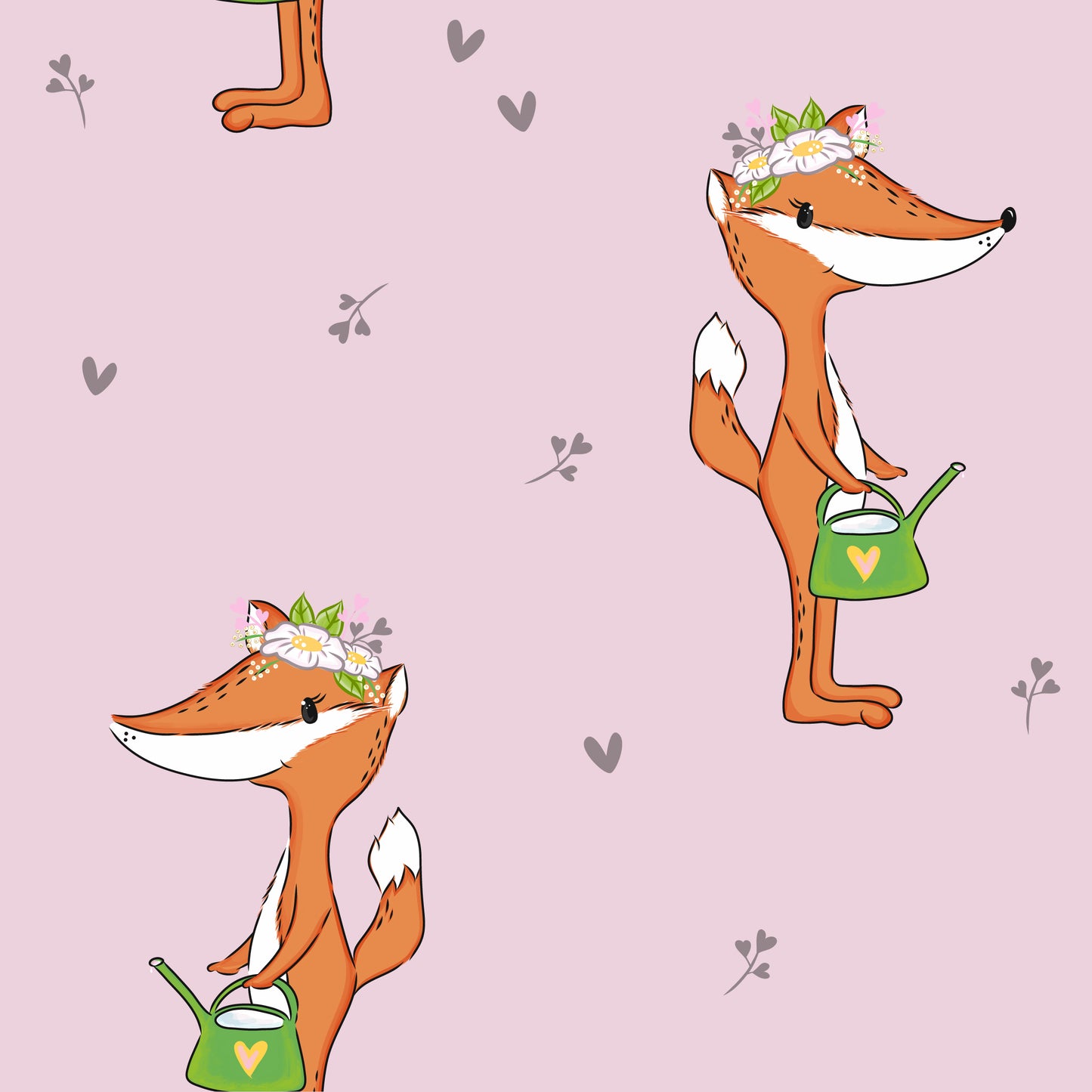 Stoff VB Garten Fuchs