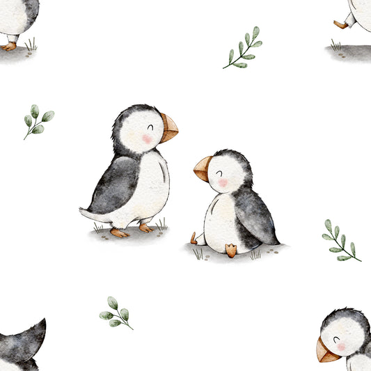 Stoff VB little Puffins