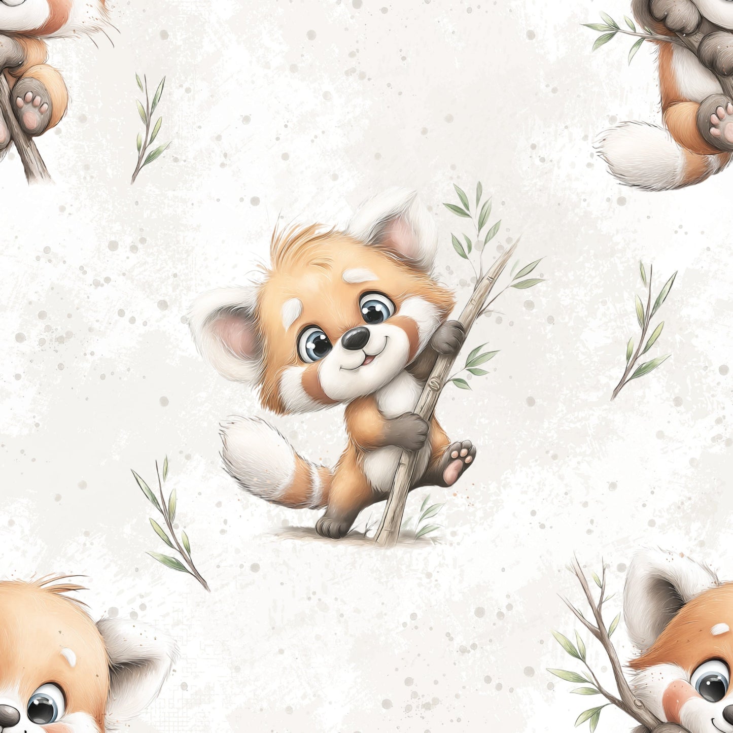 Stoff VB Roter Panda