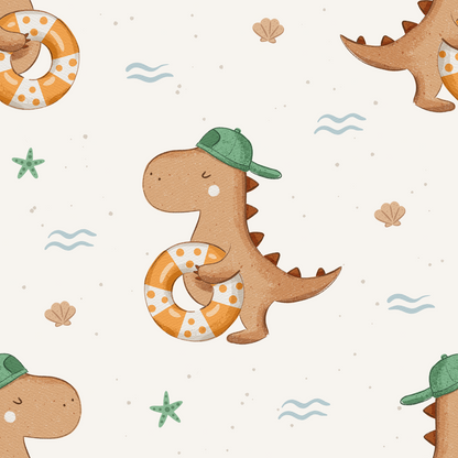 Stoff VB Water Dino