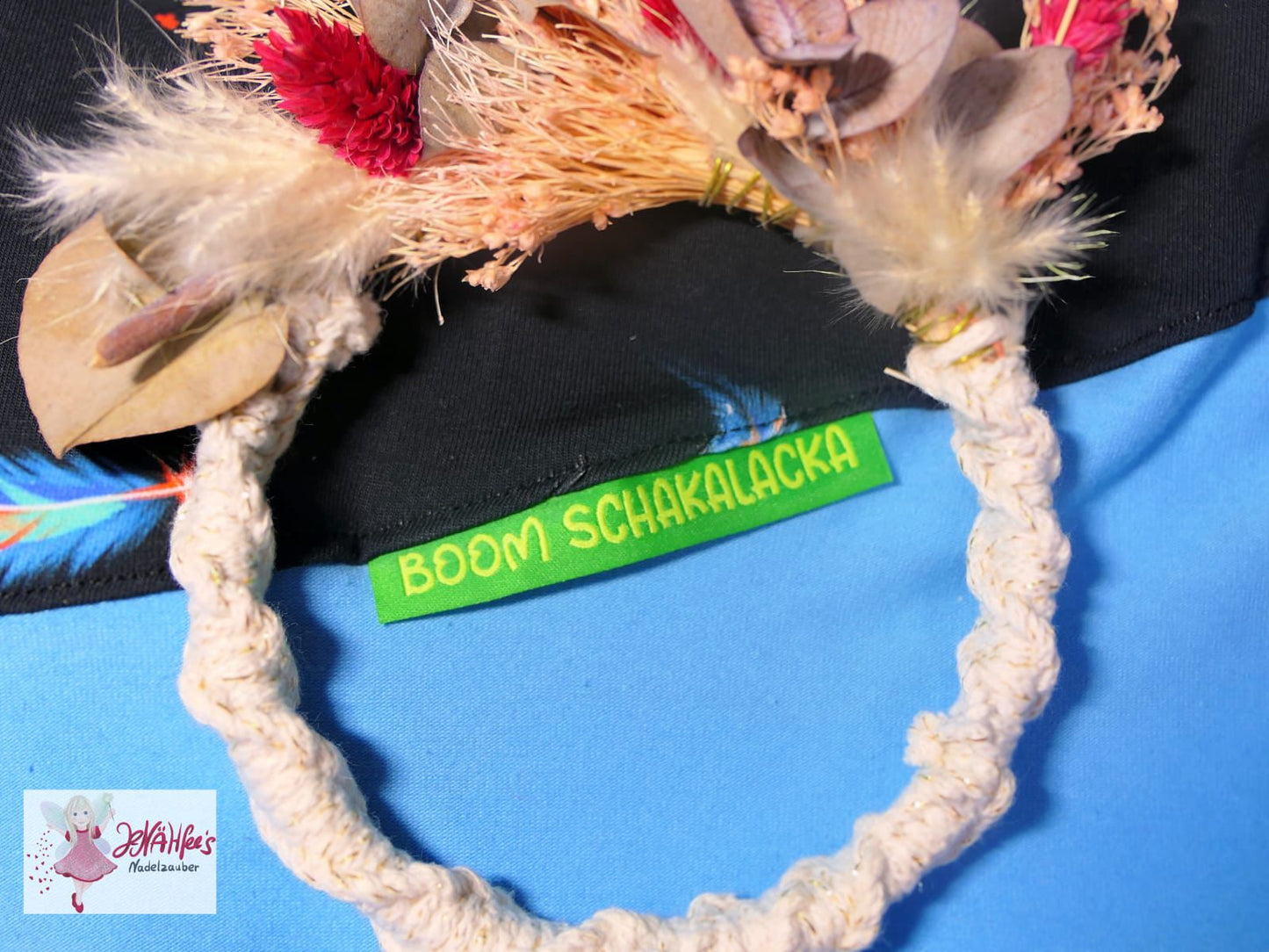 XXL Weblabel BOOM Schakalacka Grün