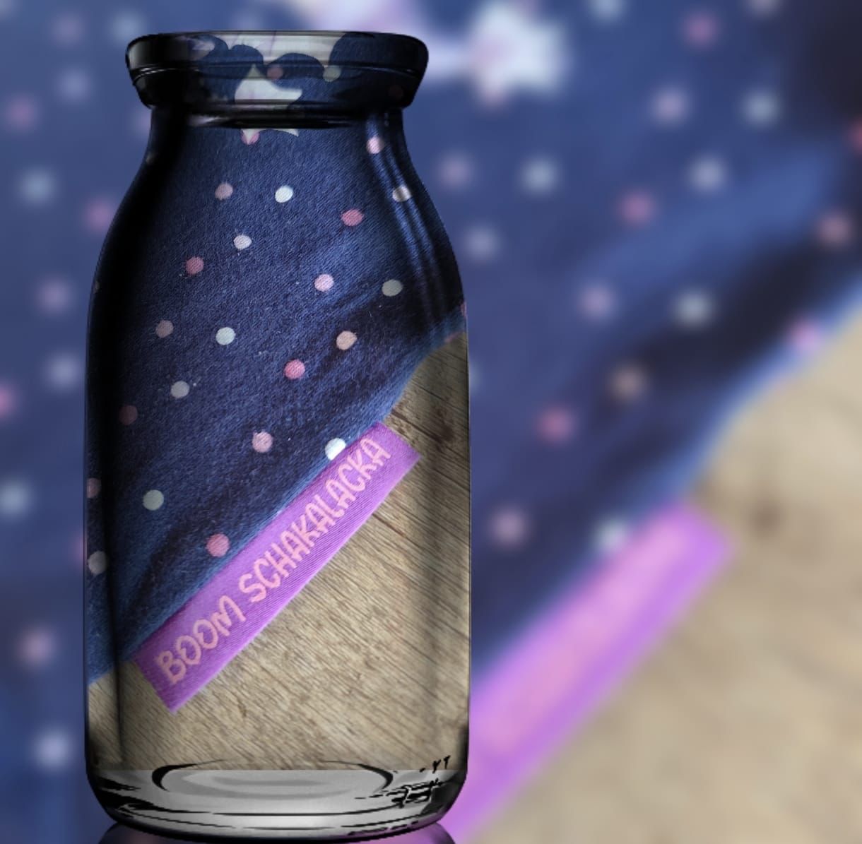 XXL Weblabel BOOM Schakalacka Lila