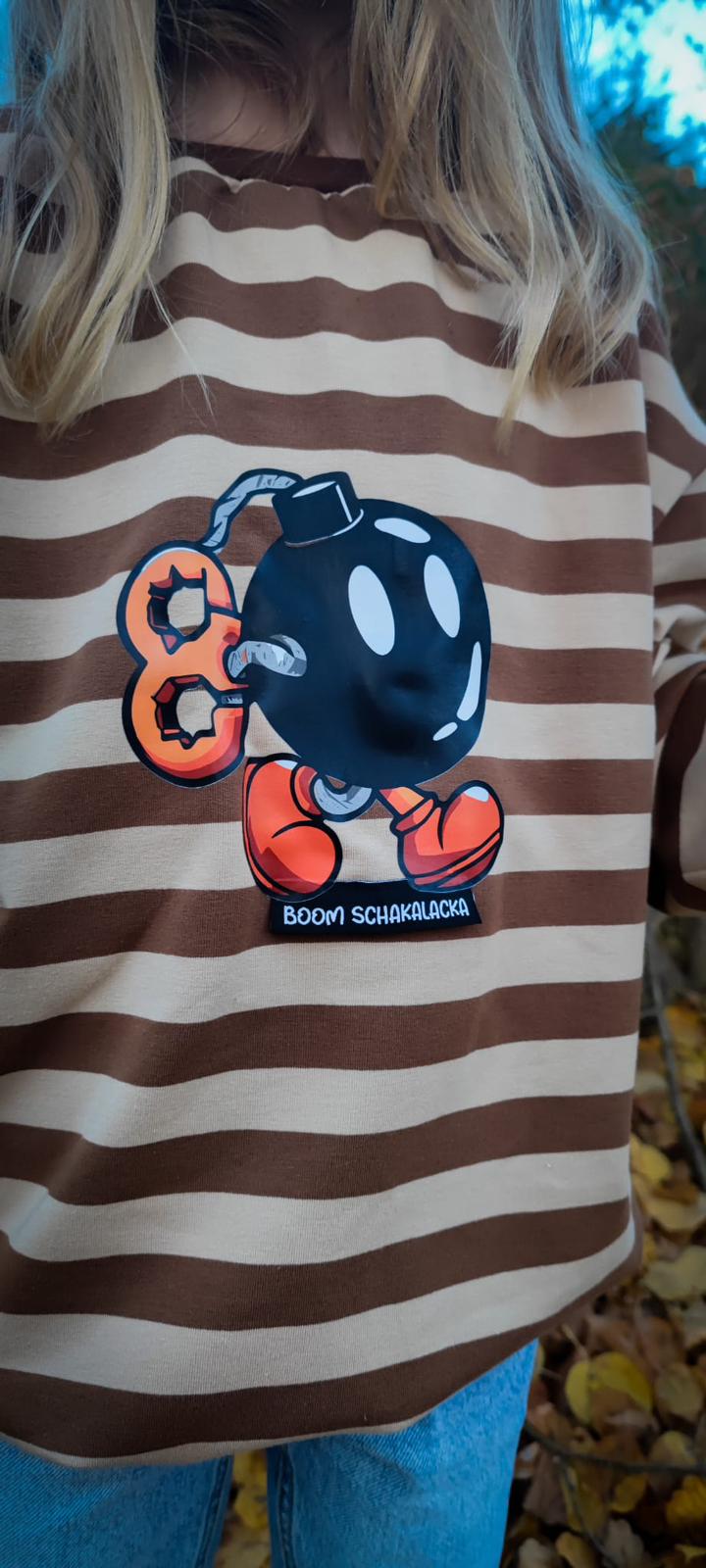 XXL Weblabel BOOM Schakalacka Schwarz