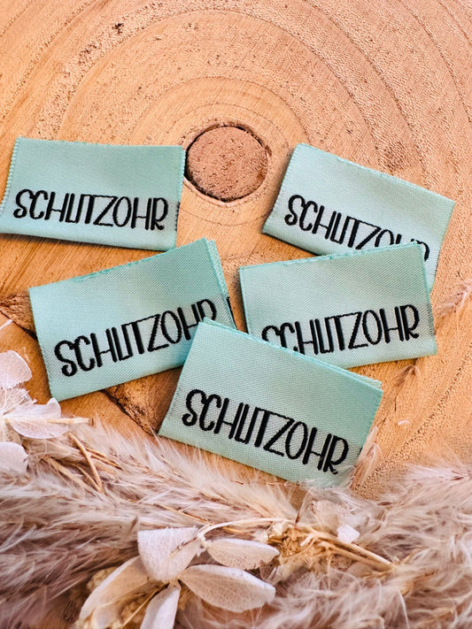 tolles Weblabel mit dem Wort SCHLITZOHR 