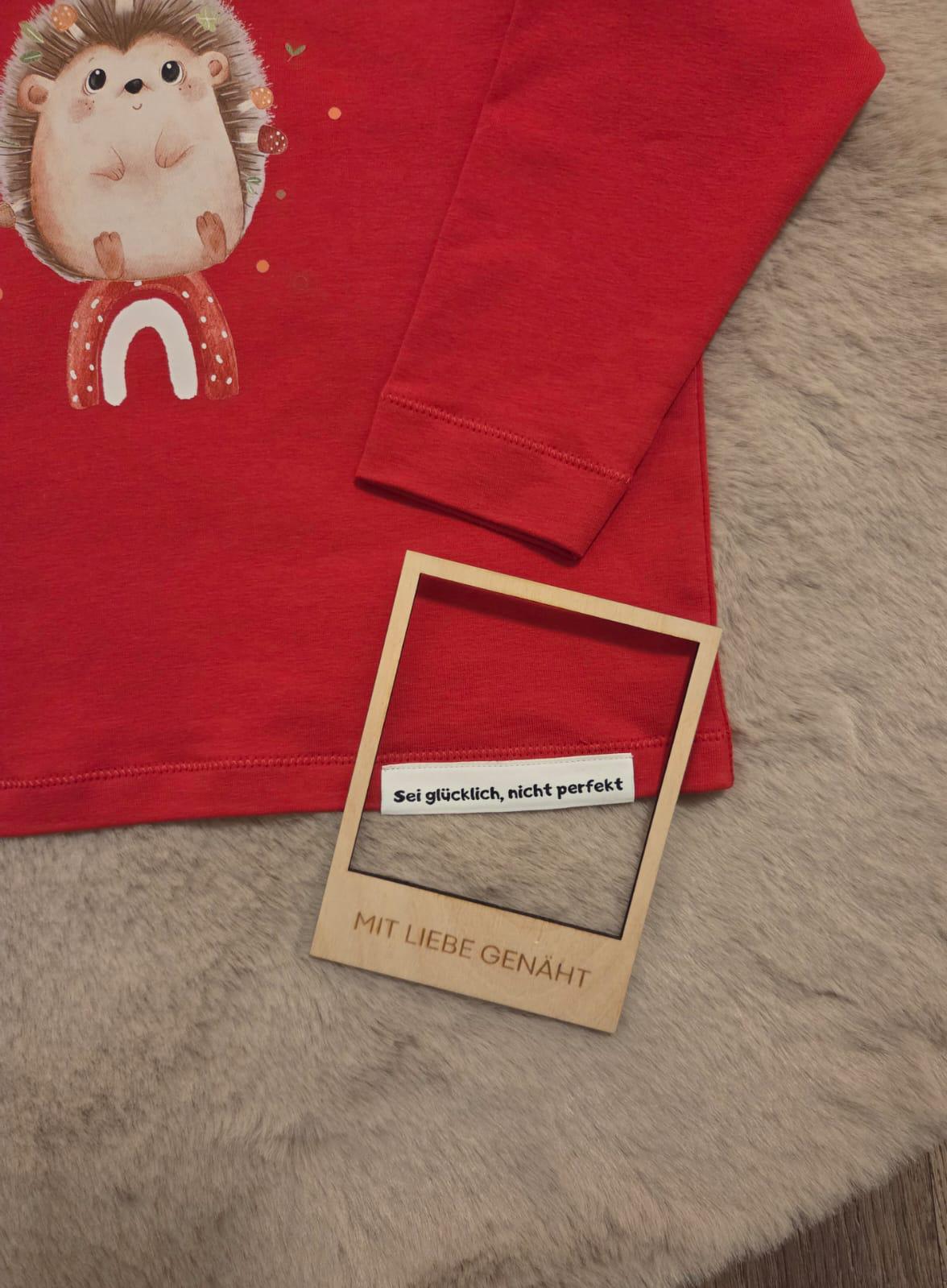 XXL Weblabel Sei glücklich, nicht perfekt