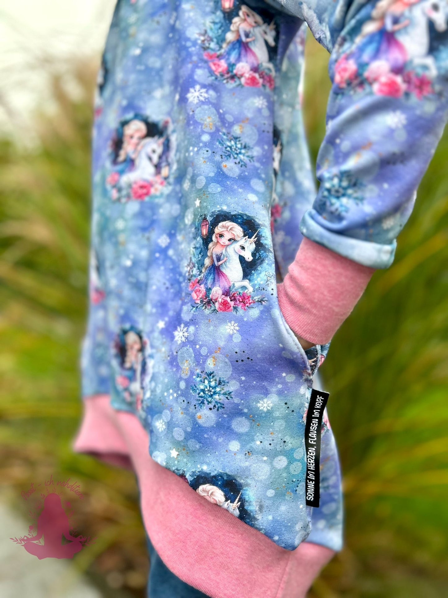 XXL Weblabel Sonne im Herzen